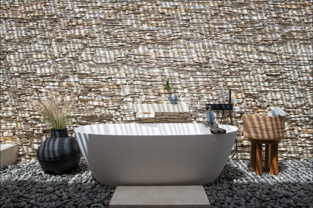 Openair bathtub